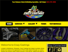 Tablet Screenshot of crazycoatings.com